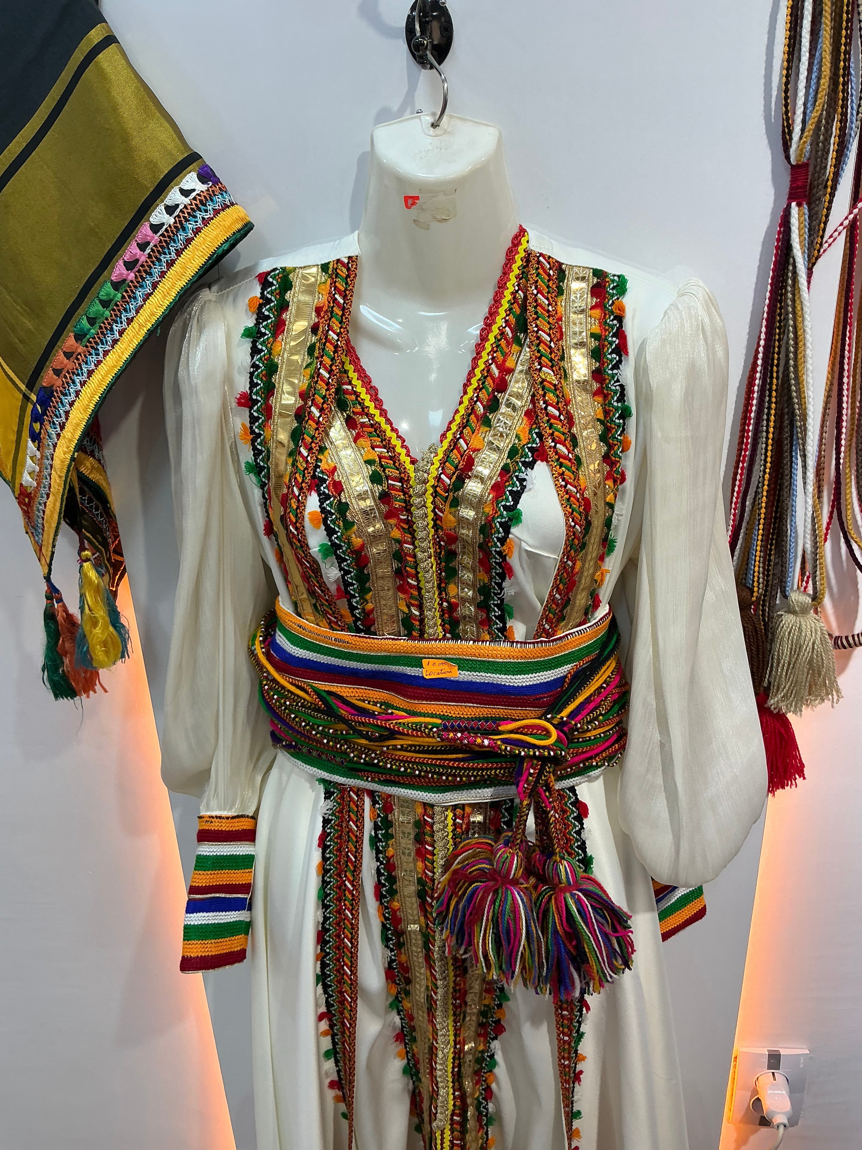Caftan kabyle double cloche