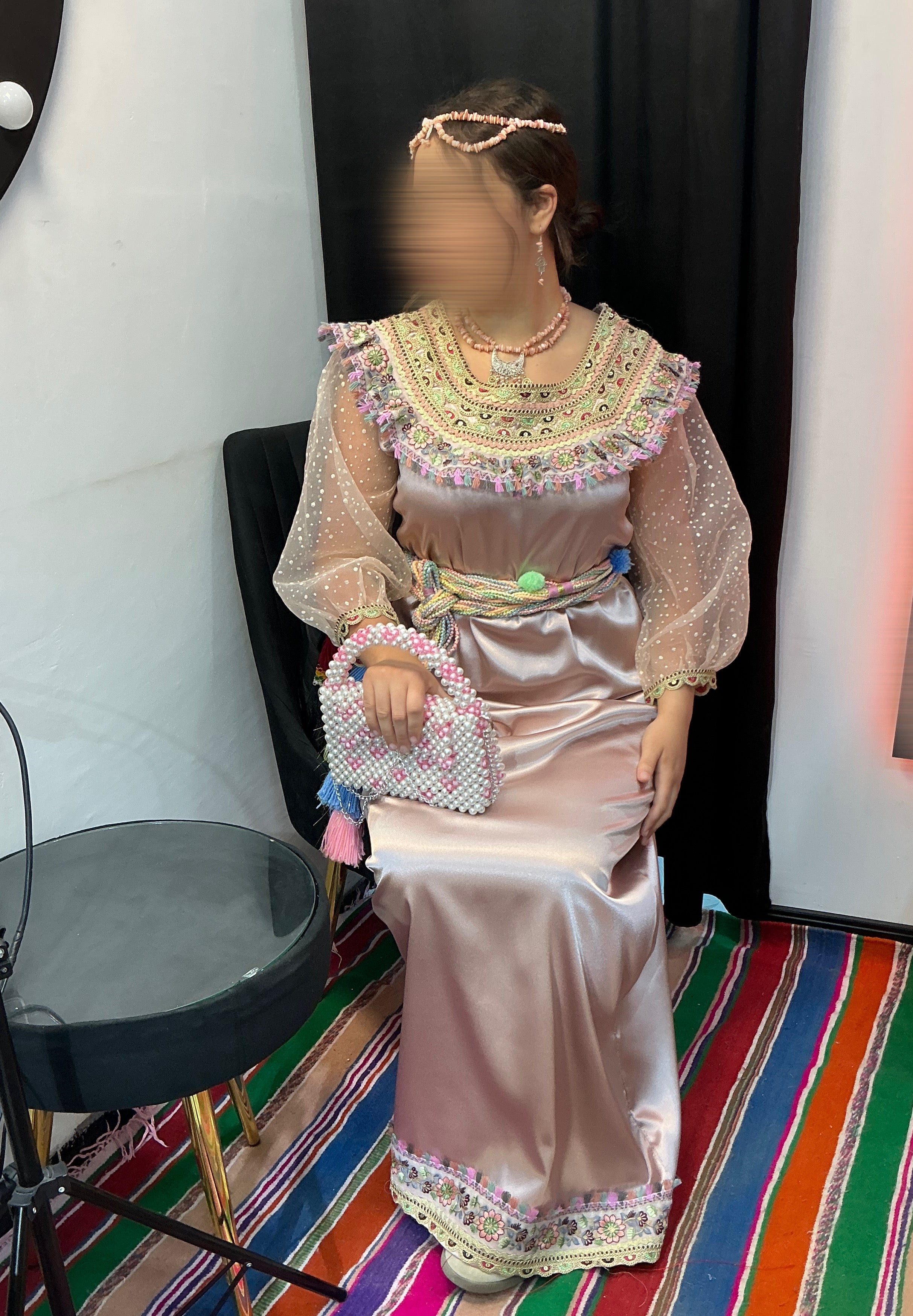 Robe kabyle à tulle