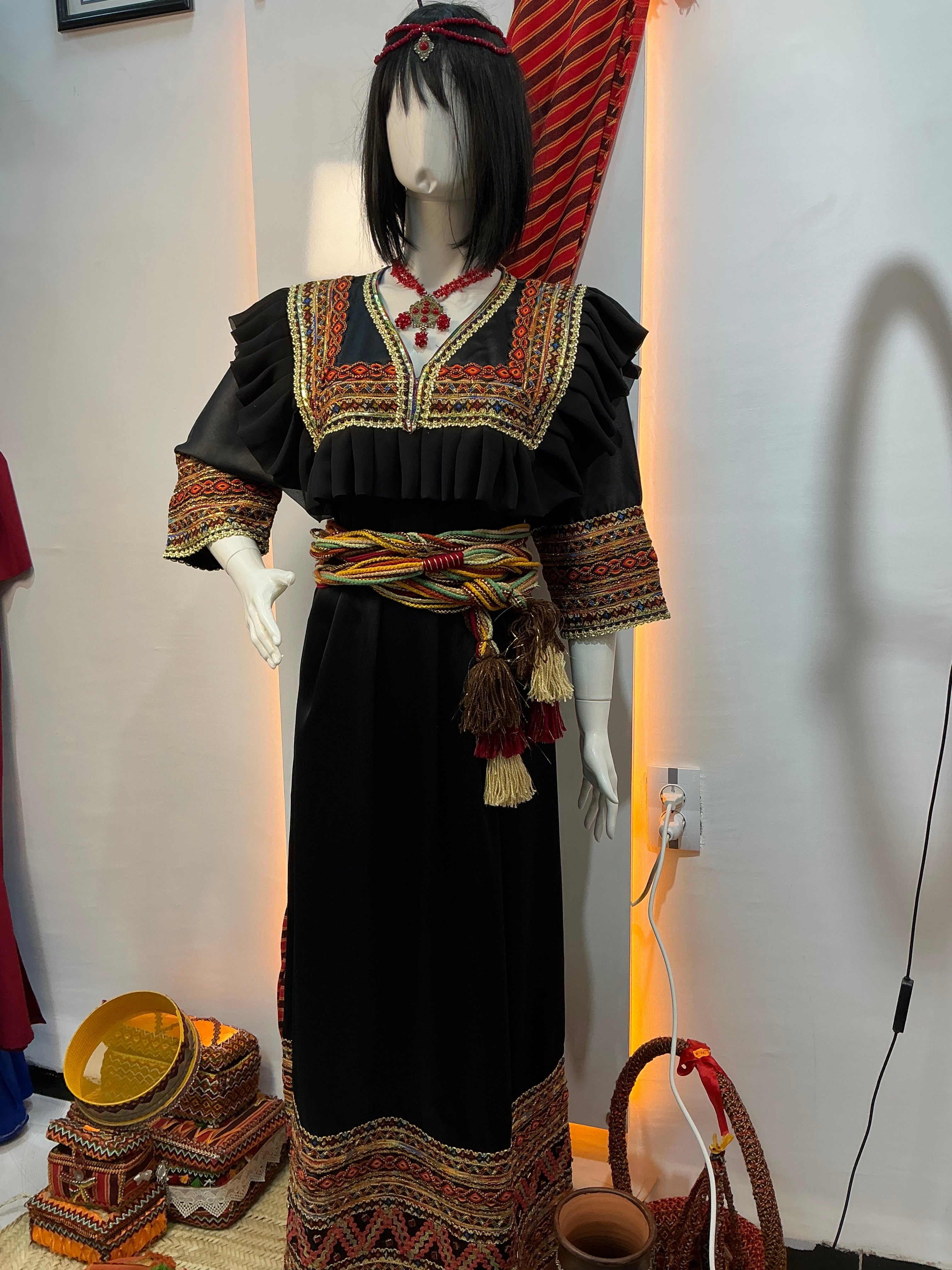 Robe kabyle à volants