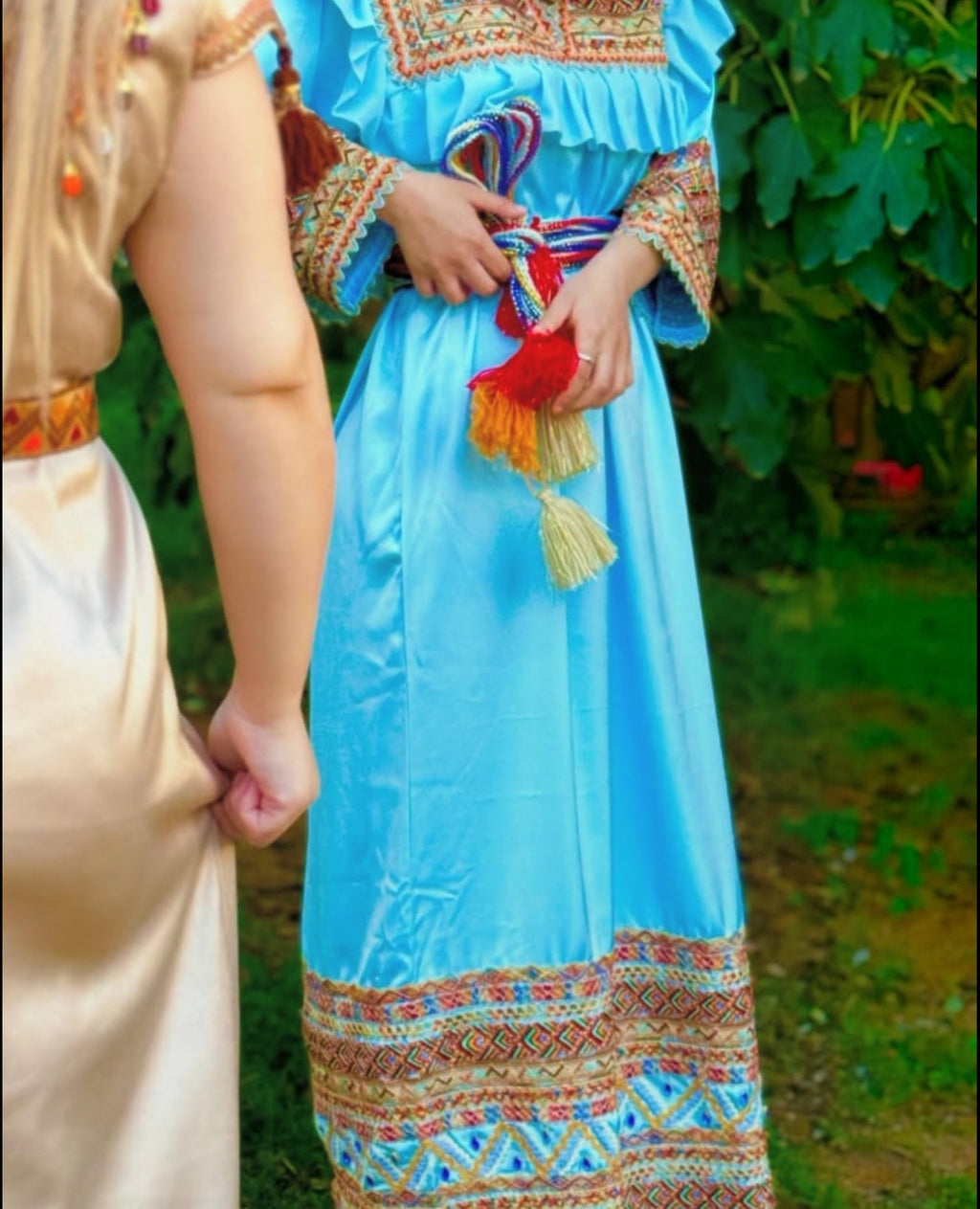 Robe kabyle à volants