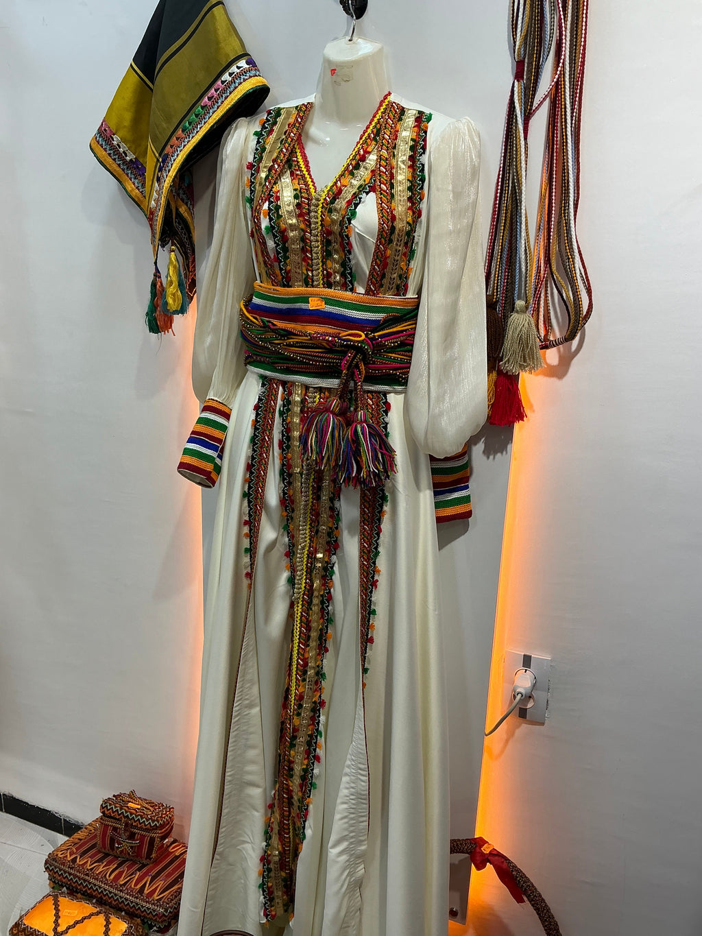Caftan kabyle double cloche