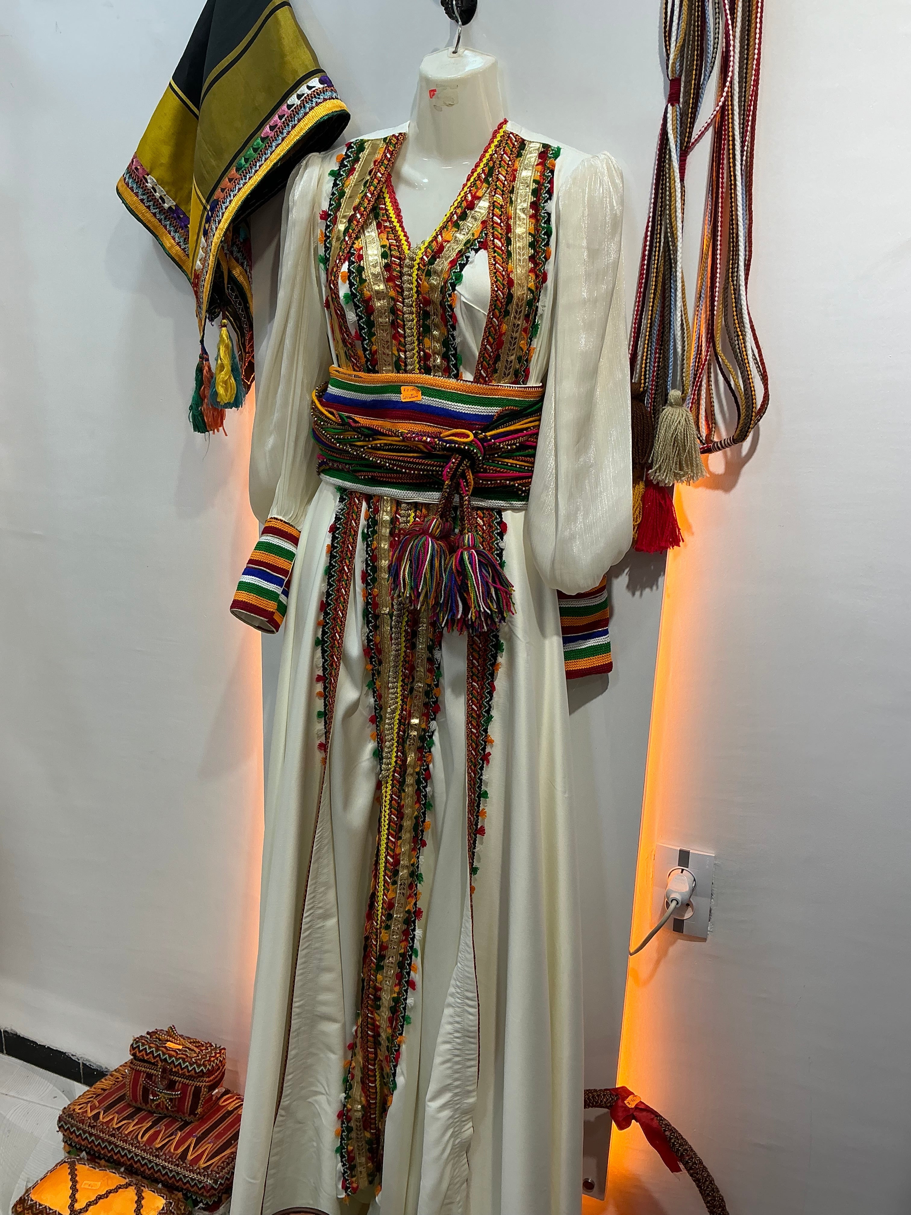 Caftan kabyle double cloche