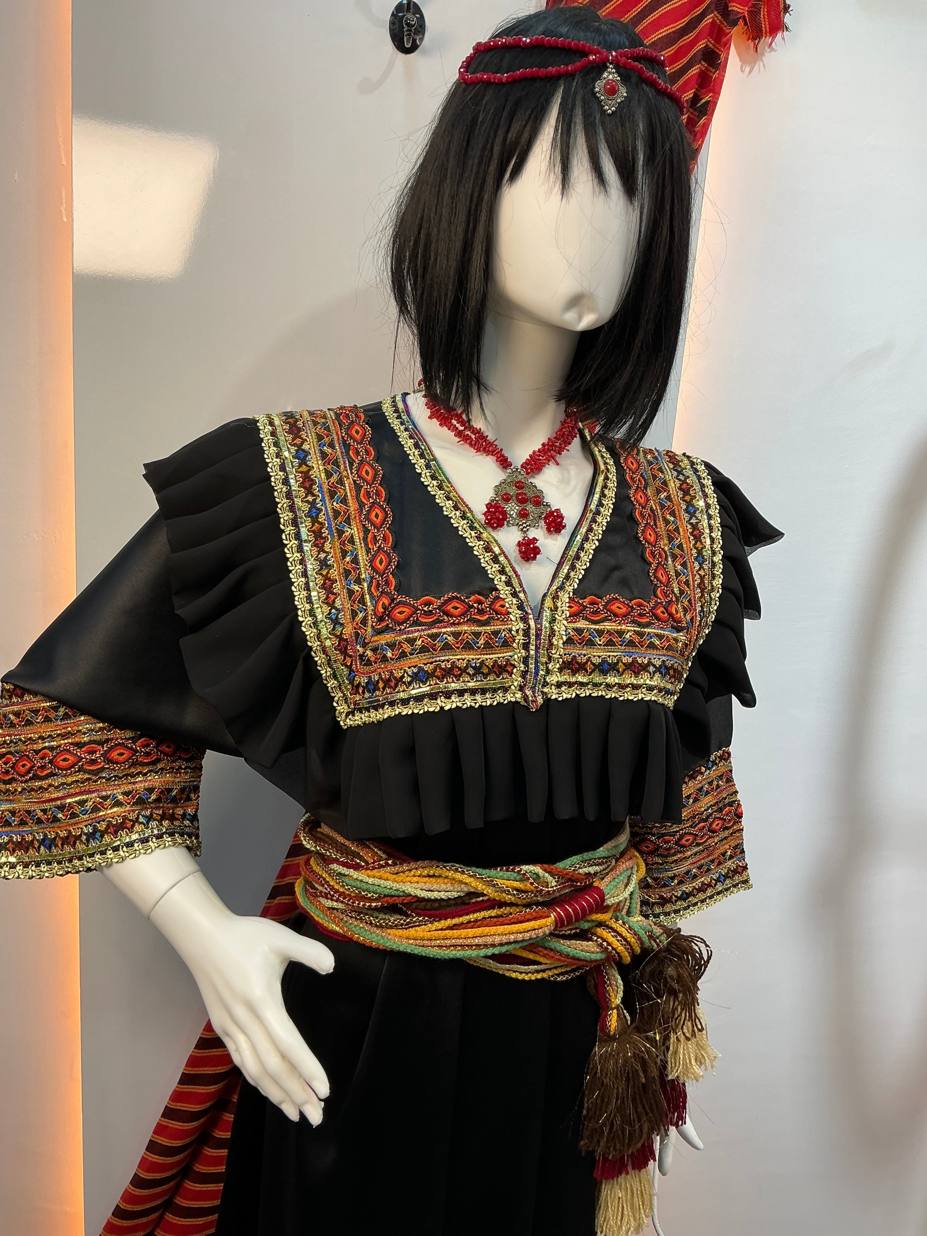 Robe kabyle à volants