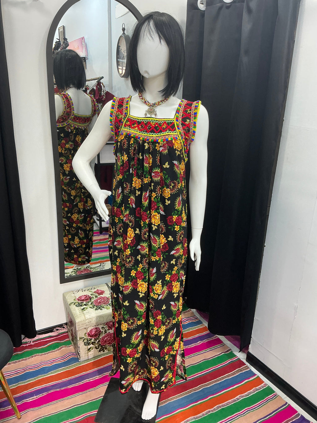 Robe maison bretelles